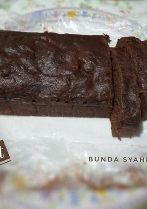Foto resep Brownies pisang cokelat simpel