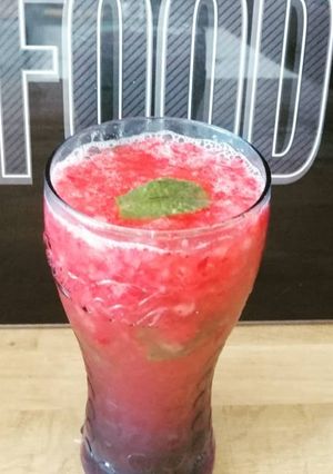 Une photo de Virgin mojito fraise