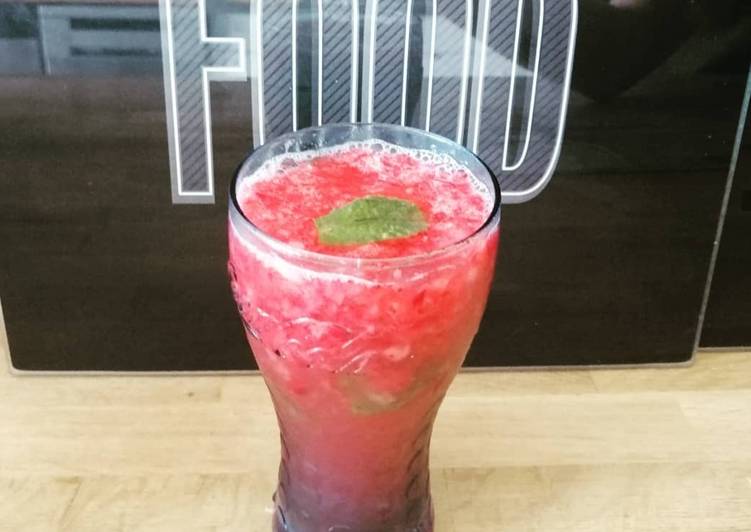 Recipe: Tasty Virgin mojito fraise