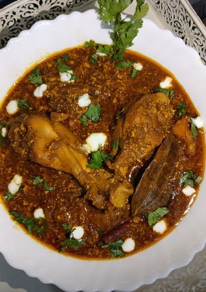 A picture of Spicy Curd Chicken.