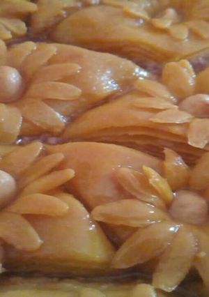 صورة لوصفة بقلاوة بحلوة الترك