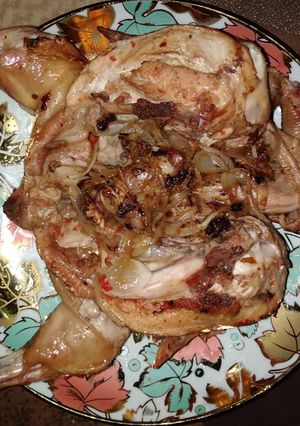 A picture of Roasted chicken.