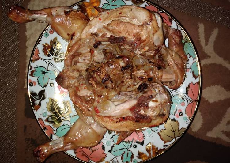 Roasted chicken