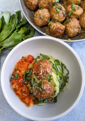 A picture of Turkey Meatballs.