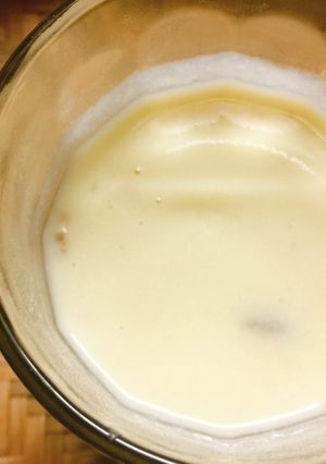 Hình của món Sữa hạt sen đường thốt nốt.