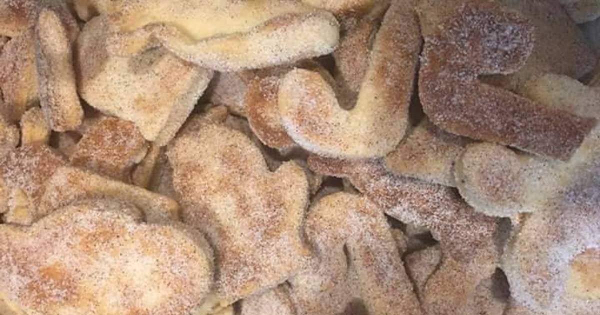 Galletas de mantequilla navideñas sin moldes especiales Receta de  poramoralhambre- Cookpad