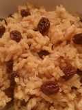 Rum-Raisin Rice