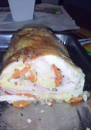 Una foto de Arrollado de pollo
