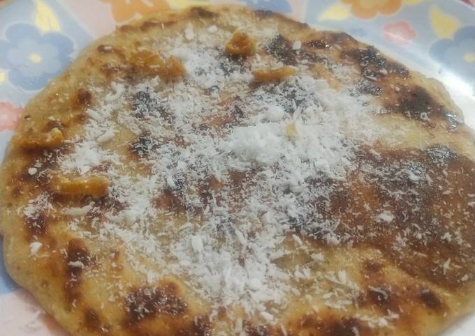 Coconut Wheat Pancake Recipe