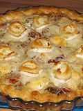Pastel de carne de cordero con queso de cabra