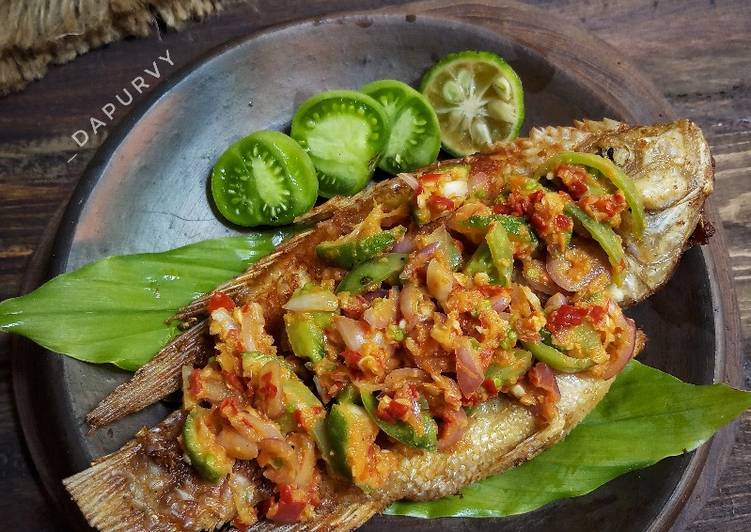 Resep IKAN NILA Sambal Banjur yang mudah