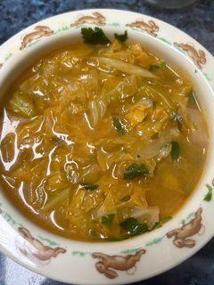 Una foto de Sopa armenia de repollo (Thermomix)