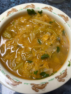 Una foto de Sopa armenia de repollo (Thermomix)
