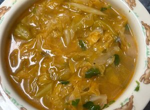 Una foto de Sopa armenia de repollo (Thermomix)