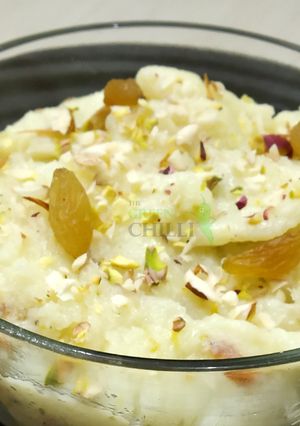 A picture of Rice Halwa.