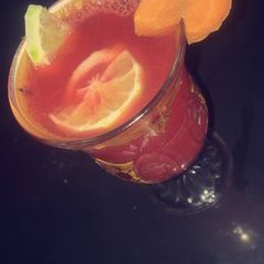 A picture of Watermelon juice made with sugar syrup#sokoto.