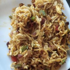 A picture of Cheese fried maggi.