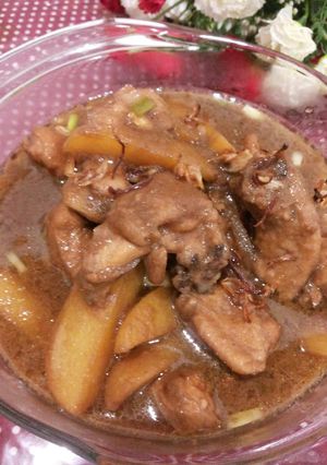 Foto resep Semur ayam kentang