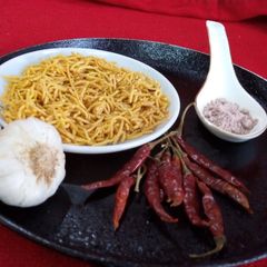 A picture of Besan sev.