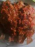 Sambal ikan nila mantap tenan