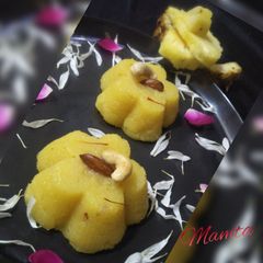 A picture of Pineapple kesari Bath.