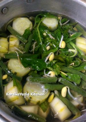 Foto resep Sayur asem sederhan bumbu iris #BikinRamadanBerkesan