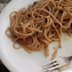 A picture of Shashlik spaghetti.