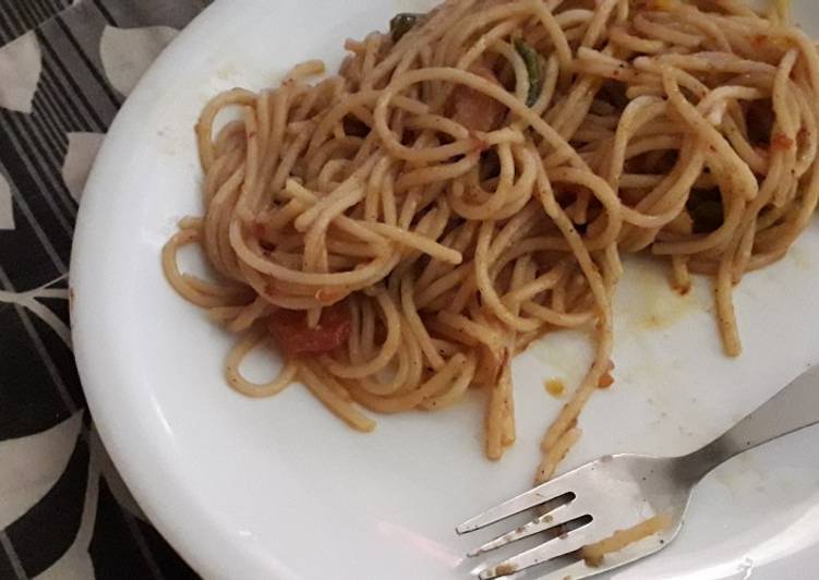Shashlik spaghetti