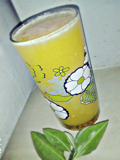 A picture of African Star Apple juice.