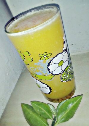 A picture of African Star Apple juice.