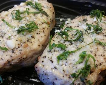 How To Prepare Recipe RosemaryGarlic Pork Chops w Basil  Parmigiano Delicious Nutritious