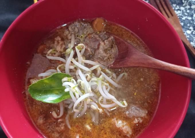 Resep Soto daging kerbau bu Laras, Sempurna