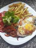 Chivito al plato