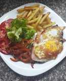Chivito al plato