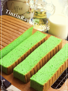 Foto resep PANDAN OGURA CAKE with POPPYSEEDS The Best Ogura Ever (improve)