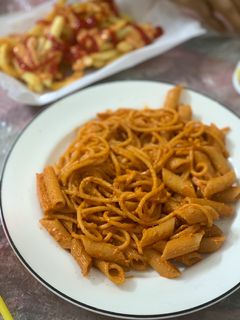 صورة لوصفة مكرونه باستا 🍝