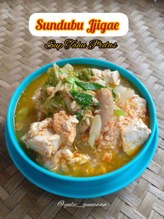 Foto resep Sundubu Jjigae (Sup Tahu Pedas) Korea