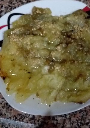 صورة لوصفة باذنجان مشوي