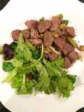 Agnello con avocado e Aperol