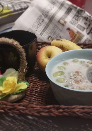 A picture of Healthy breakfast🥰😇.