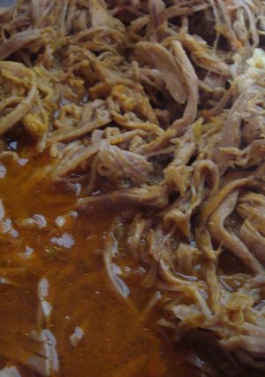 Una foto de Carne Mechada