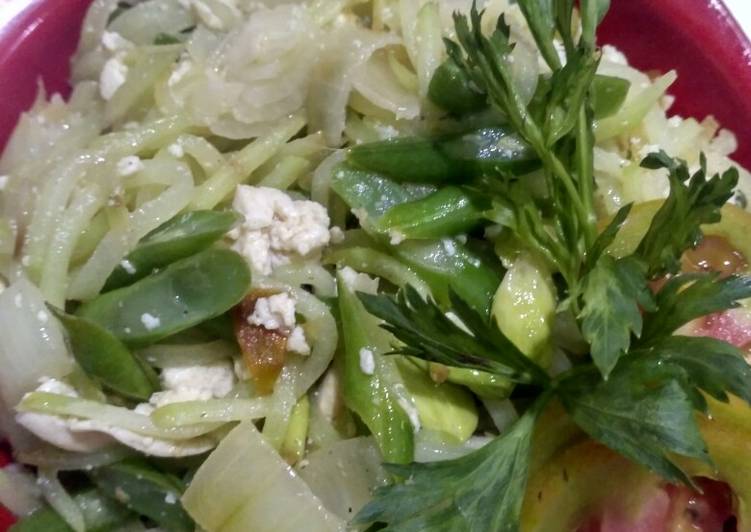 Cara mengolah Tumis Darurat, Enak Banget