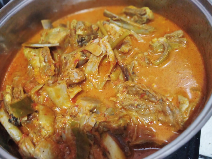 Resep: Gulai Iga kambing + nangka muda Rumahan