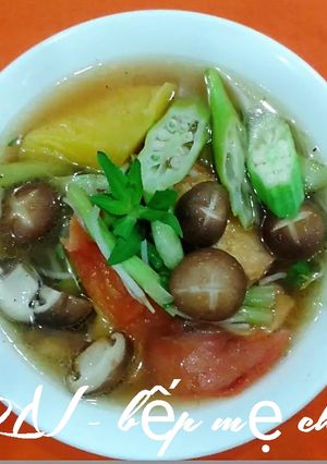 Hình của món Canh Chua Chay.