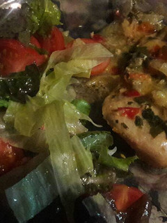 Una foto de Pollo a la crema