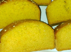 Una foto de Queque de zanahoria vegano en la licuadora