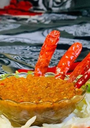 A picture of Special Red Chilli Chutney.