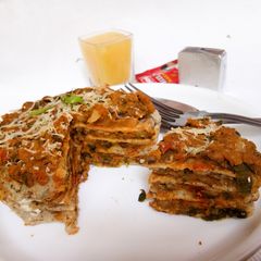 A picture of High protein breakfast cake.