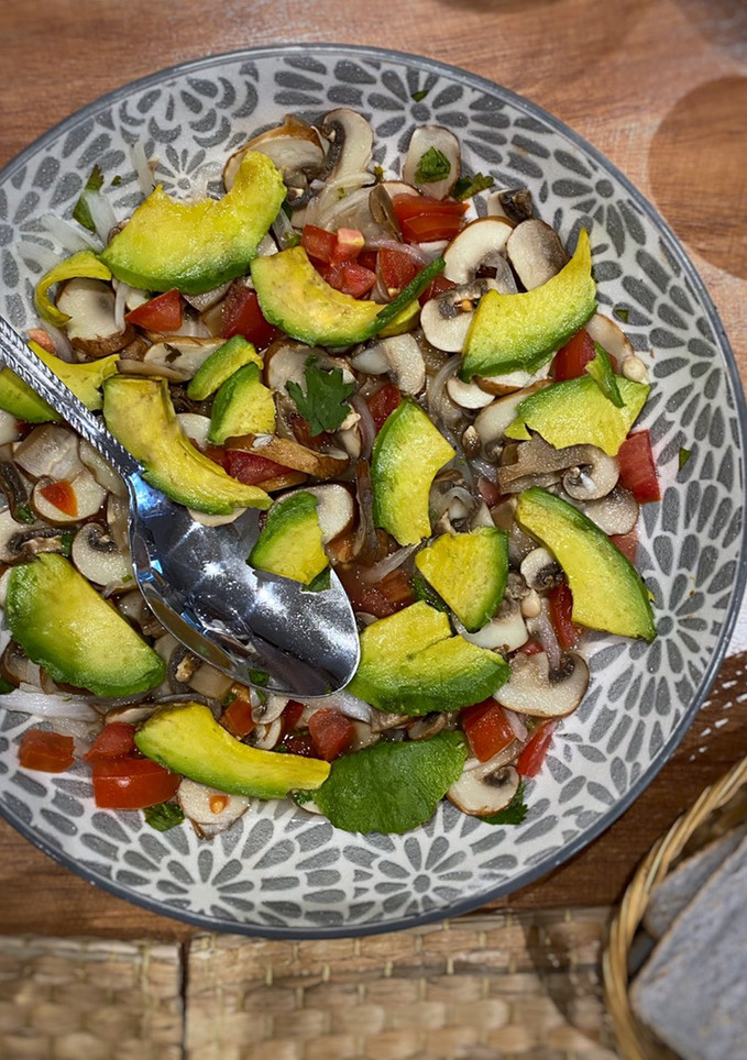 Una foto de Ceviche de hongos 🍄