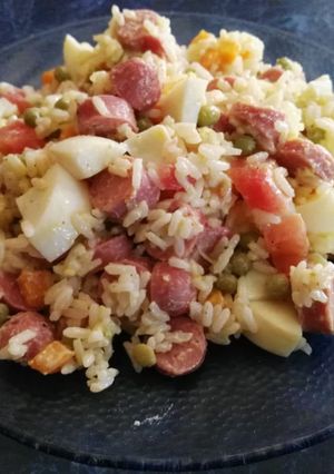 Una foto de Ensalada de arroz